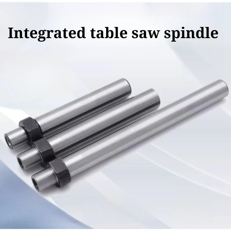 High Precision Integrated Table Saw Spindle Rod Positive Negative Thread 4 5 6 Inch Mini DIY Woodworking Cutting Tool Parts