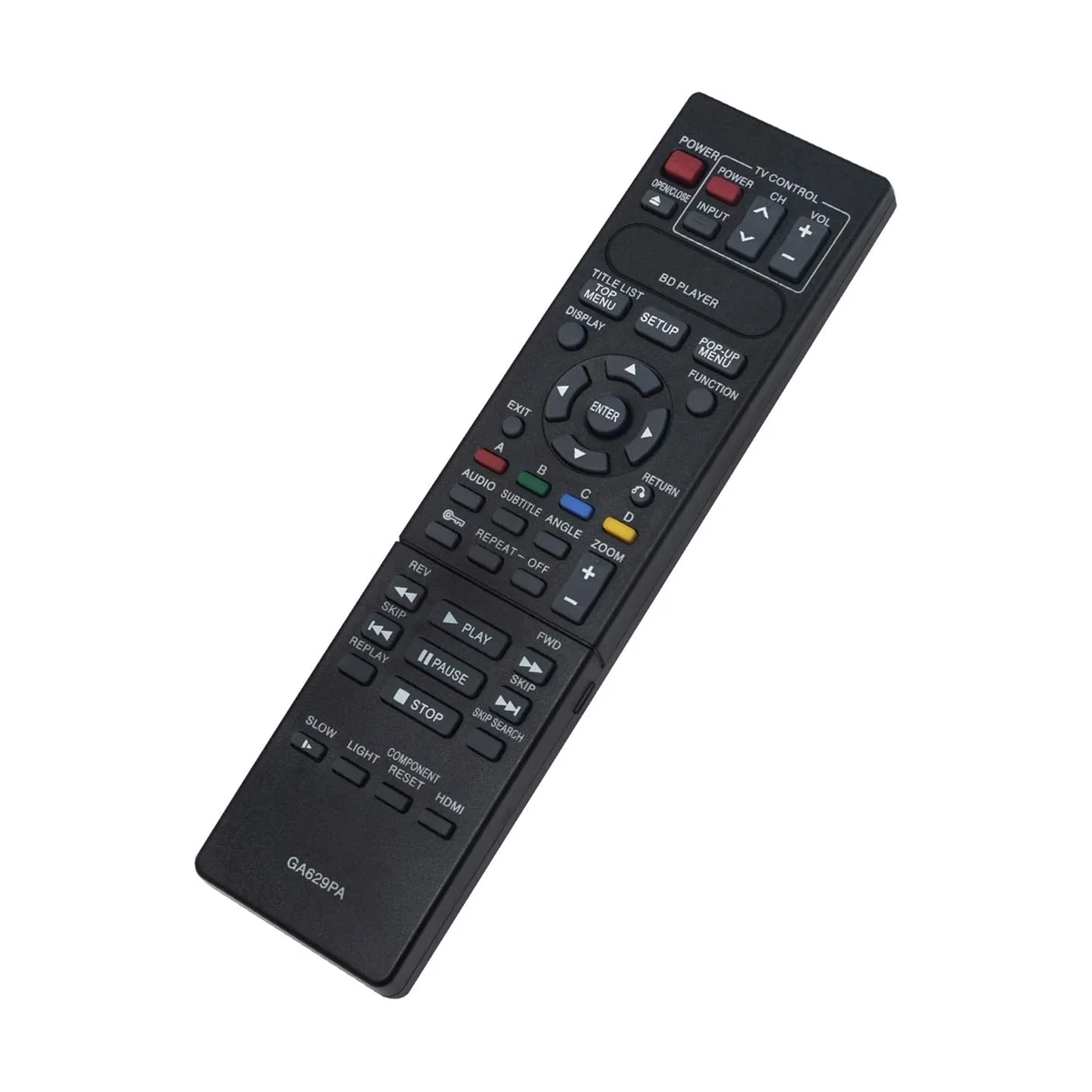 Pengganti Remote Control GA629PA untuk Sharp Blu-Ray DVD Player-hp20u-hp20-HP20X BDHP20U BDHP20 BDHP20X