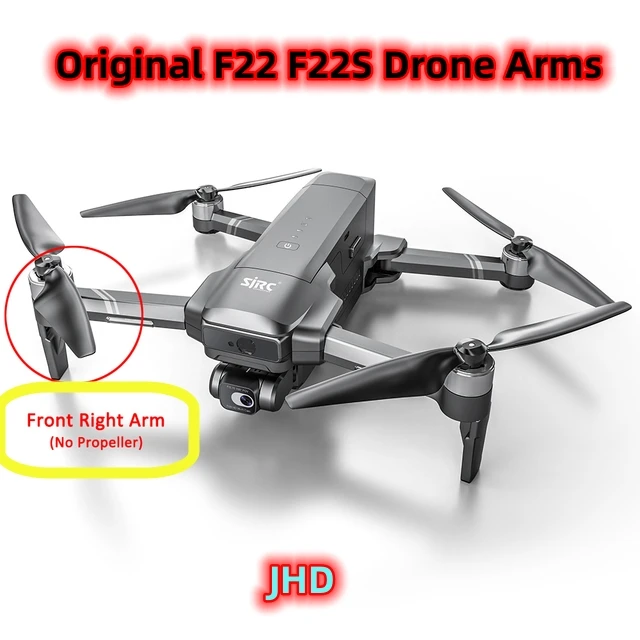 JHD Free Ship  SJRC F22 F22S RC Plane Spare Part Arms GPS RC Drone Quadcopter Arm Blades  Motor Engines Drone Accessories