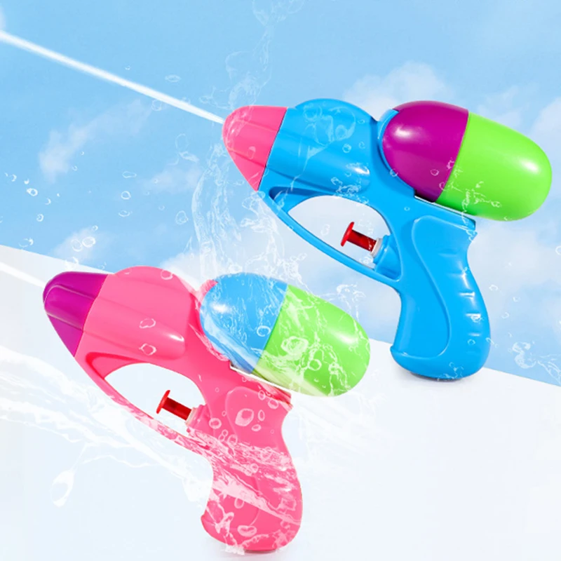 

1/2PCS ﻿Candy Colored Water Gun for Summer Outdoors Swimming Pool Plastic Squirt Water Guns Party Favors Festival Gift TMZ
