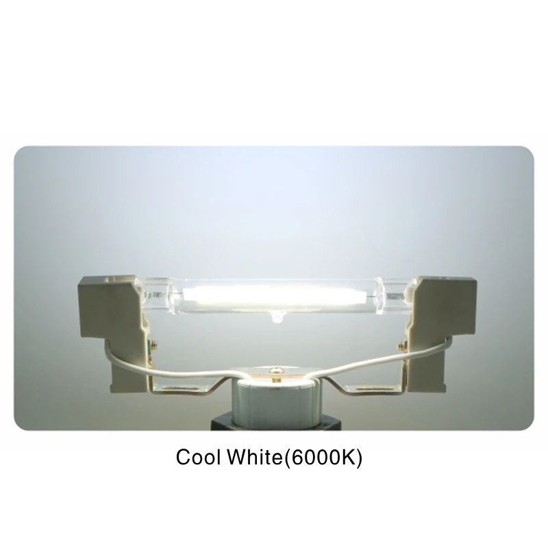 GRZBI High Power 5W 10W 20W LED R7s COB Glasröhre 118mm J118 78mm J78 Cob Glühbirne AC 110V 220V 240V Lampadas Ersetzen Halogenlampe 4