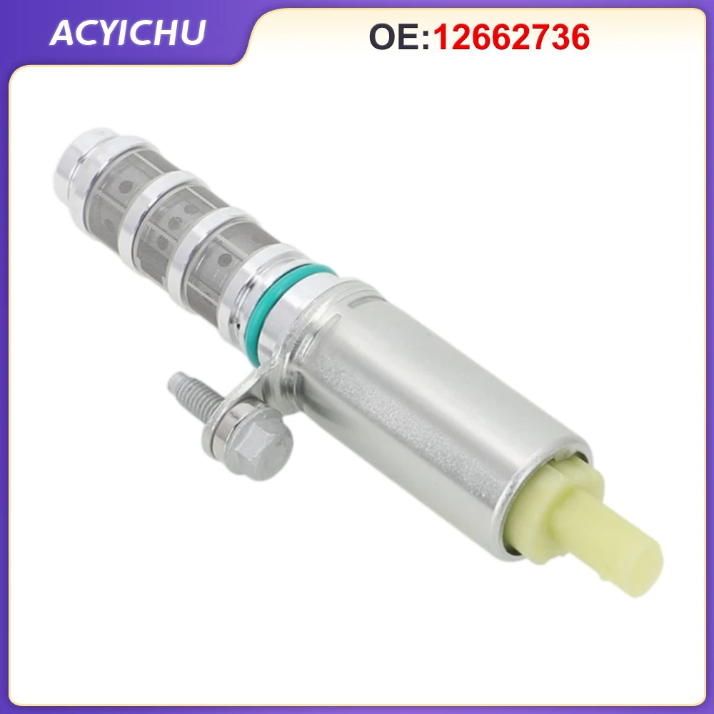 VVT For 2015-2019 Chevrolet 2.5 Impala For 2.5 Colorado Intake Exhaust Variable Valve Timing Solenoid 12662736 12662737