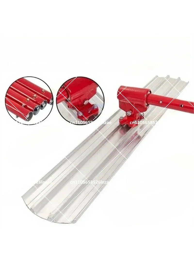 Magnesium Aluminum Concrete Bull Float Spatula Kit for Cement Surface Finish Tool