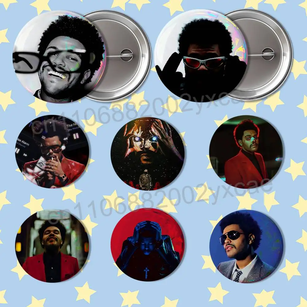 Starboy After Hours Weeknd Badges Badges On Backpack Jacket Cartoon Round Brooches  Acrylic Button Pins Collection Gifts