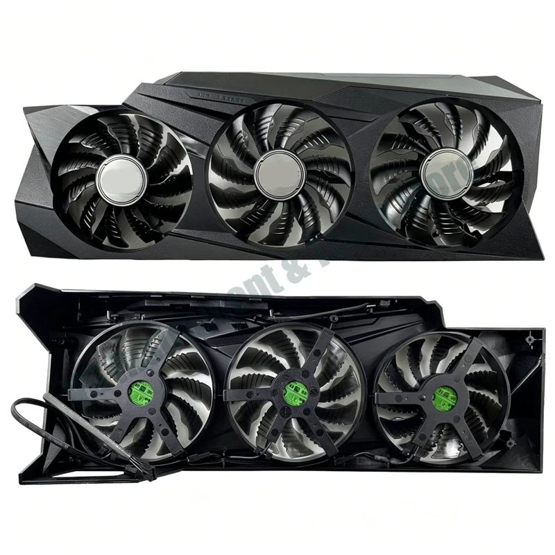 New Replacement Casing with Fans for GIGABYTE RTX 3080, 3080 Ti, 3090 Gaming Eagle  Snow Eagle Graphics Cards