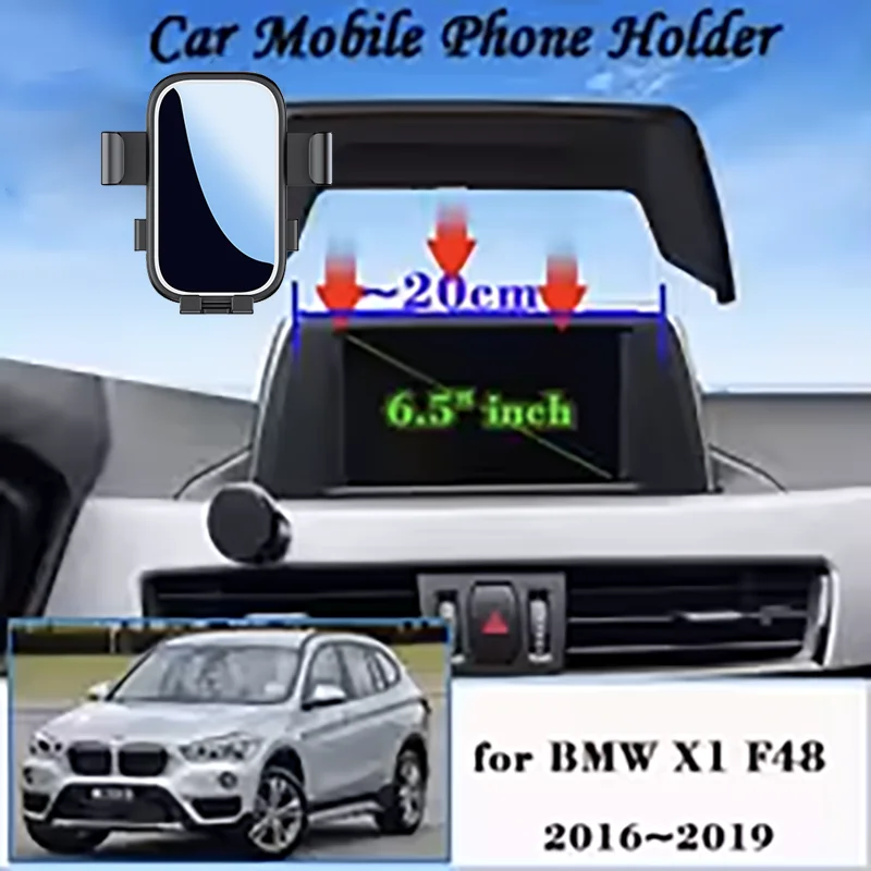 

Suitable for BMW X1 F48 2016~2019 mobile phone car stand special screen car mobile phone stand supplies