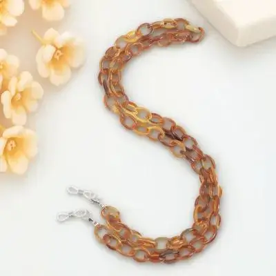 

Eyeglass Anti-Lost Glasses Chain Beaded Eyewear Retainer Sturdy Durable Acrylic Comfortable Glasses Accessories Sunglasses Chain
