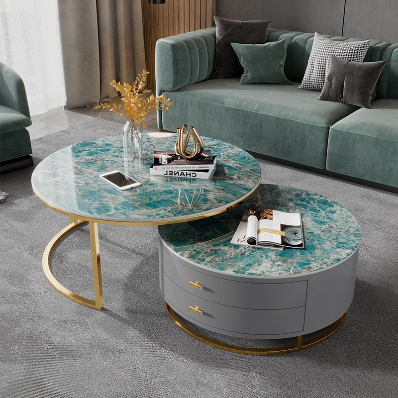 

Minimalist Home Coffee Tables Compact Design Small Spaces Table Basse Living Room Accent Table Mesa De Centro Sala Furniture
