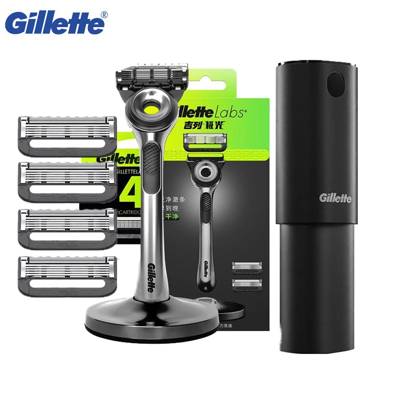 gillette-labs-razor-aurora-series-flexdisc-5-layer-induction-blade-beard-shaving-razor-for-men