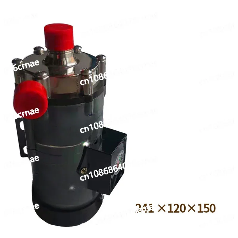 Mini Magnetic Drive Circulating Pump Stainless Steel Head Large Flow Water Pump Acid and Alkali Resistant, No Leakage.