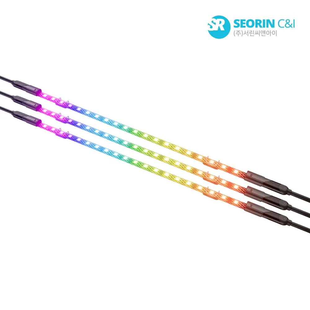 [Serin formula] HYTE LS10 qRGB Light Strips (Controller/330mm)