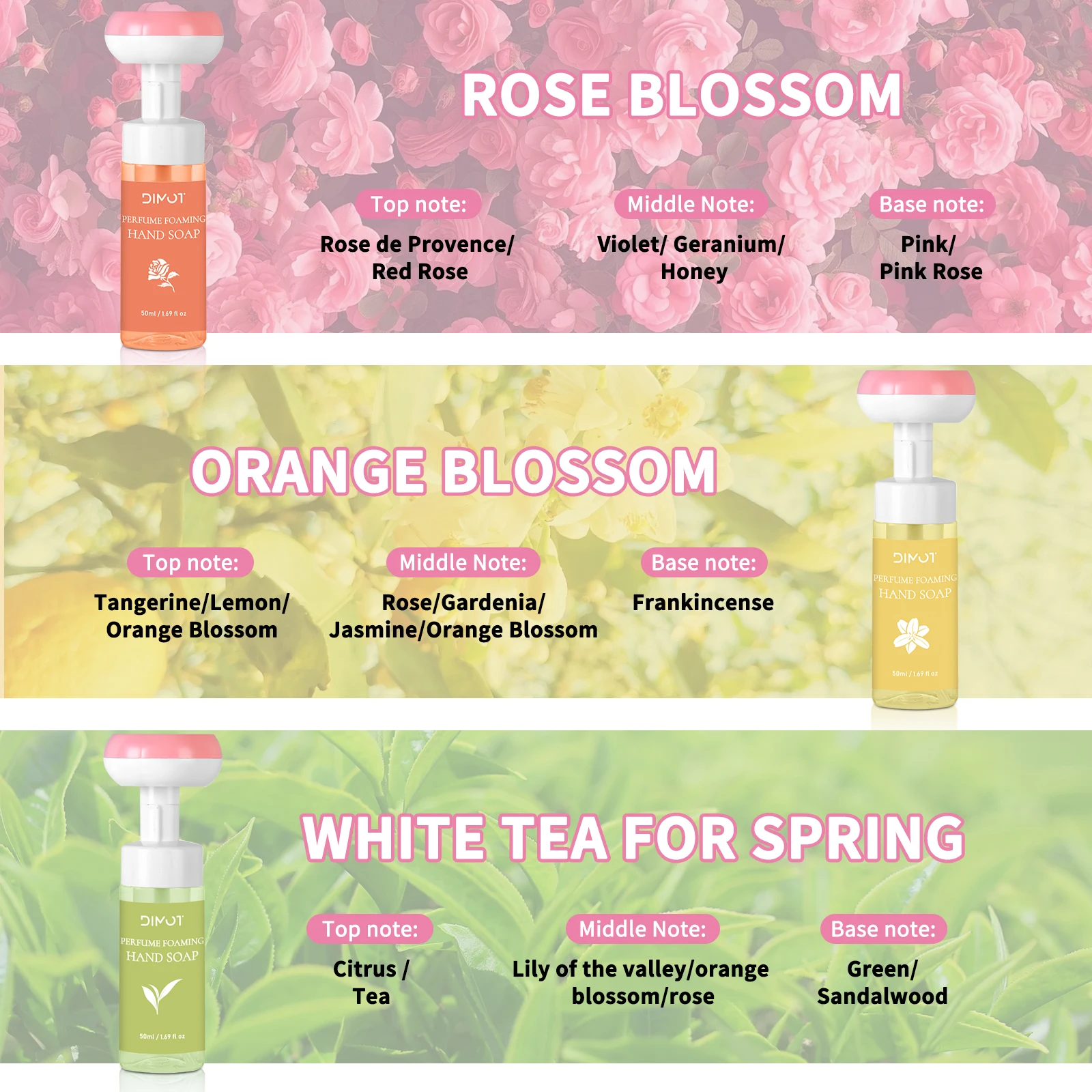 Perfume Foaming Hand Soap Gift - Perfume Fragrance Soap ulasan dan harga