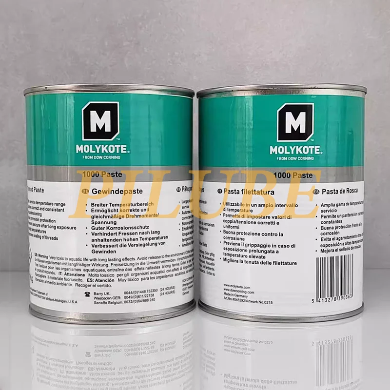 Imagem -03 - Molykote 1000 Pasta 1000 Pasta Graxa Lubrificante Spray Agente Anti-produce Resistente a Alta Temperatura Produto Original