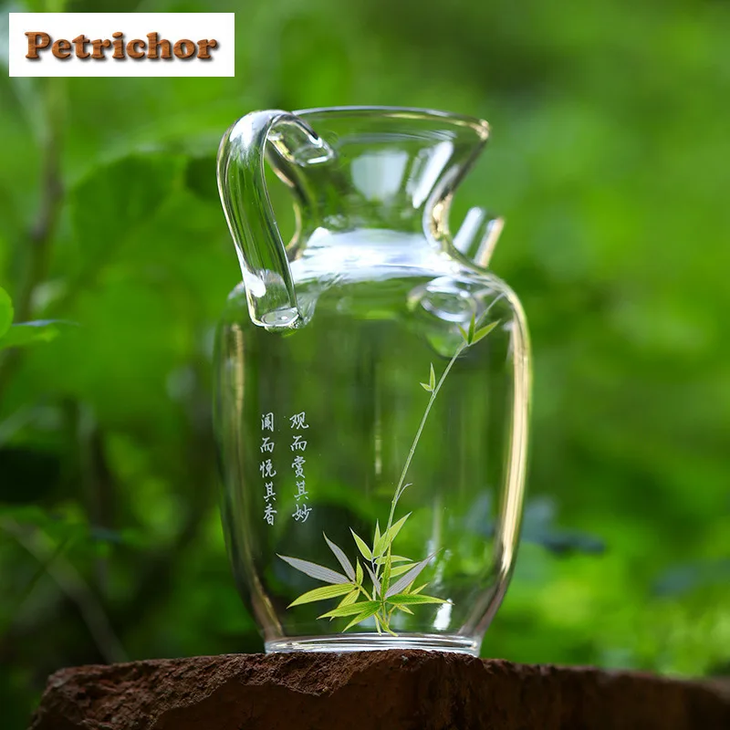 

320ml Transparent Heat-resistant Glass Special Flower Teapot Zen Tea Infuser Pot Tea Maker Kettle With Filter For Tea Gift Craft