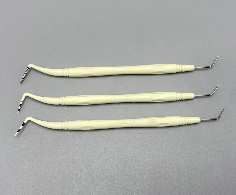 Dental Probe Periodontal Implant Depth Measure Flexible Explorer Scaler no harm Plastic Probes