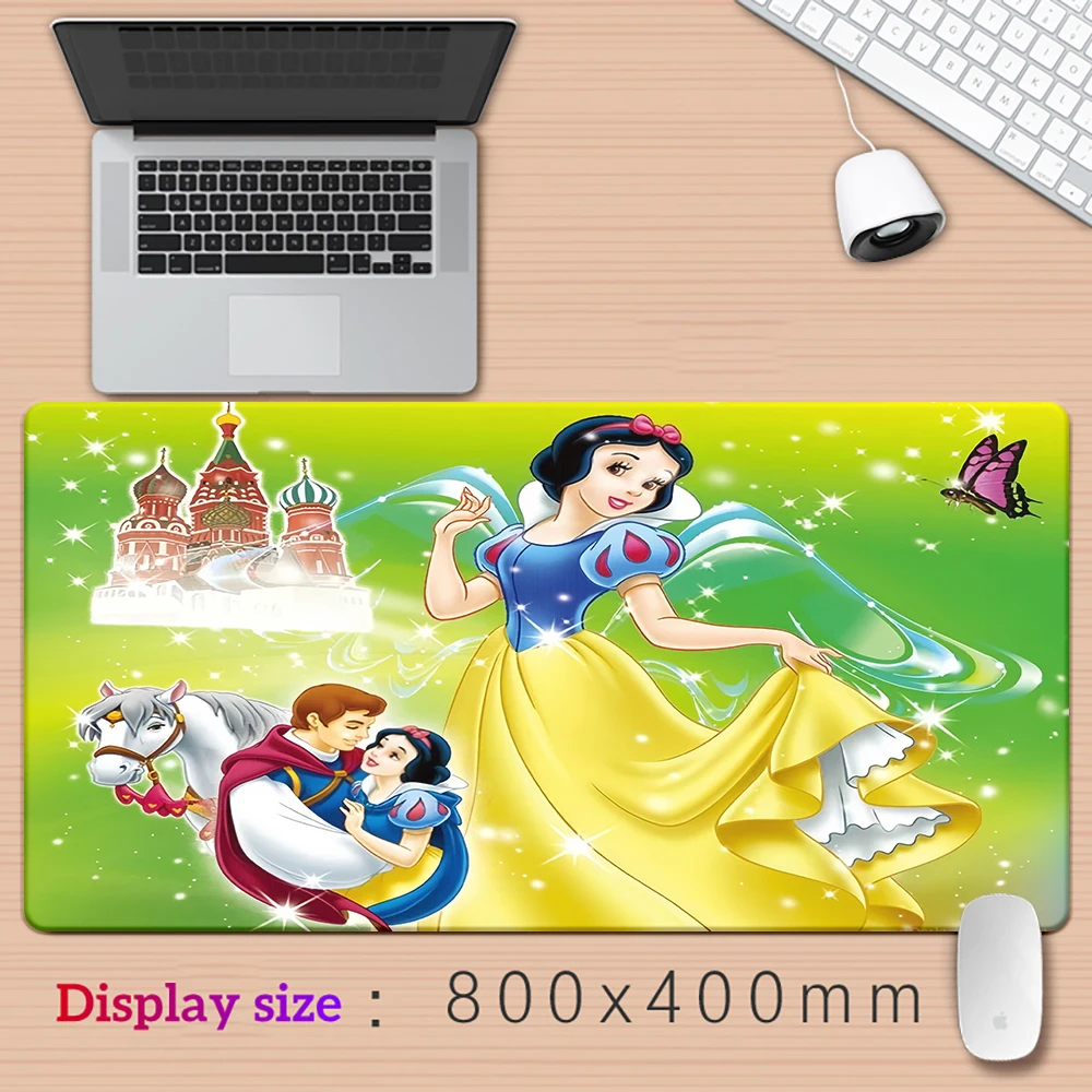 MINISO Snow White Large Mousepad XXL Pad Keyboard Gaming Accessories Mouse Mats Game Office Computer PC Gamer Laptop Desk Mat