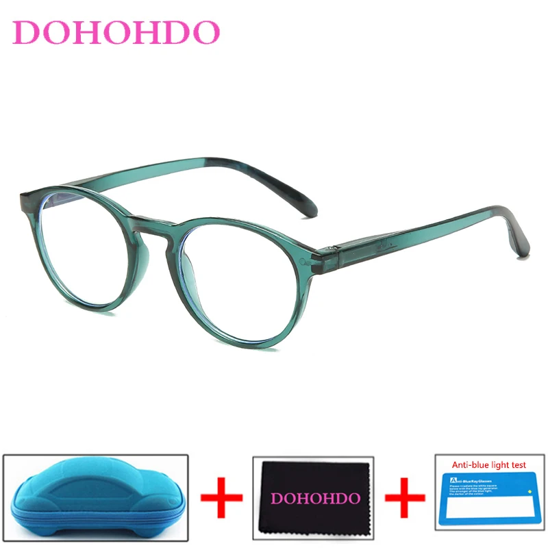 DOHOHDO Kids Anti Blue Light Glasses Children Eyeglasses Boys Girls Clear Lens Spectacles Oculos Infantil UV400 Eyewears Okulary