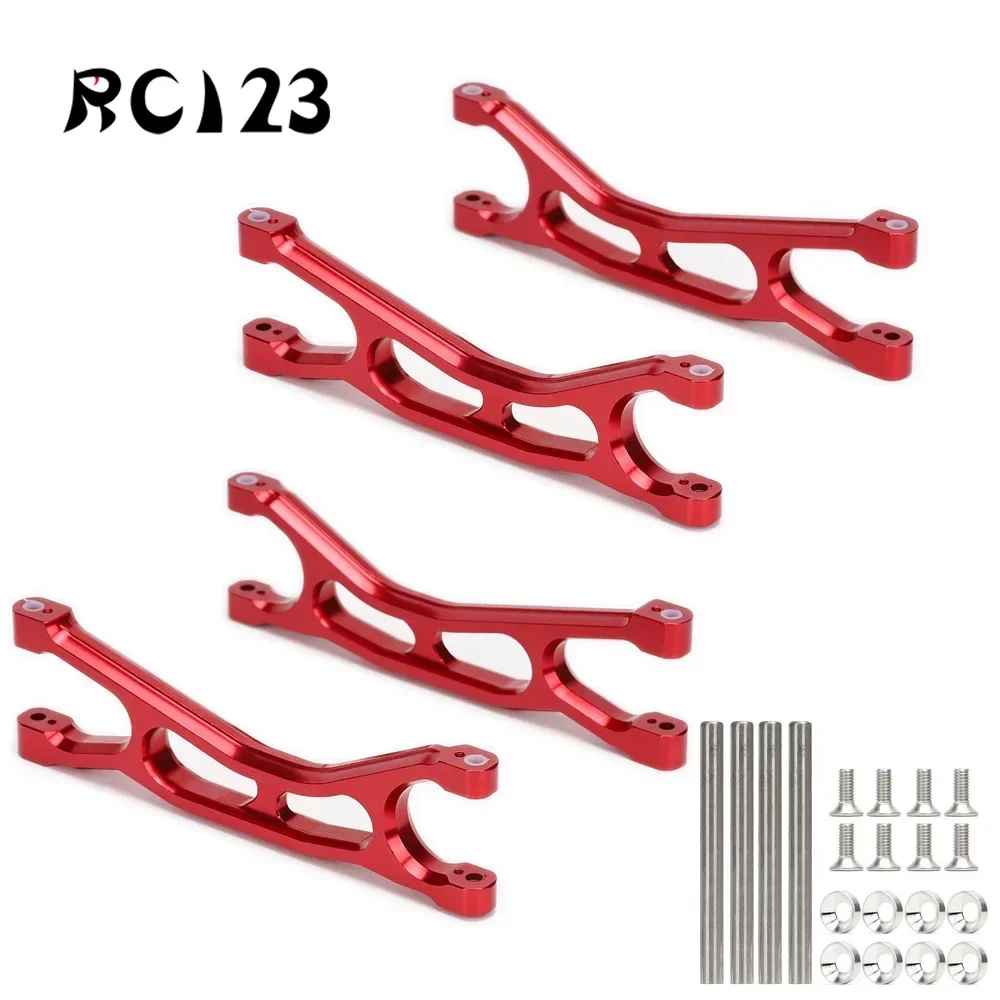 2/4P Front/Rear Alloy Replace 7729 Upper Suspension Arm Set for RC Traxxas 1/5XMaxx X-Maxx 6S 77076-4 8S 77086-4 Car Accessories