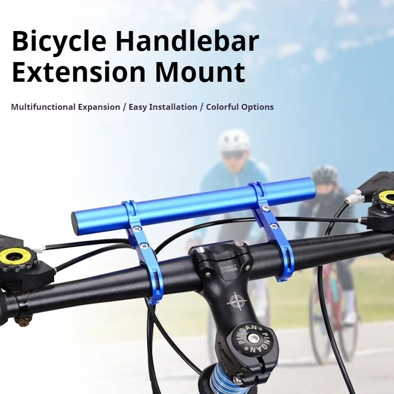 

10 20 30cm Handlebar Extension Bracket Aluminum Alloy MTB Front Light Mount Road Bike Cycling Accessories Extender Rack Parts