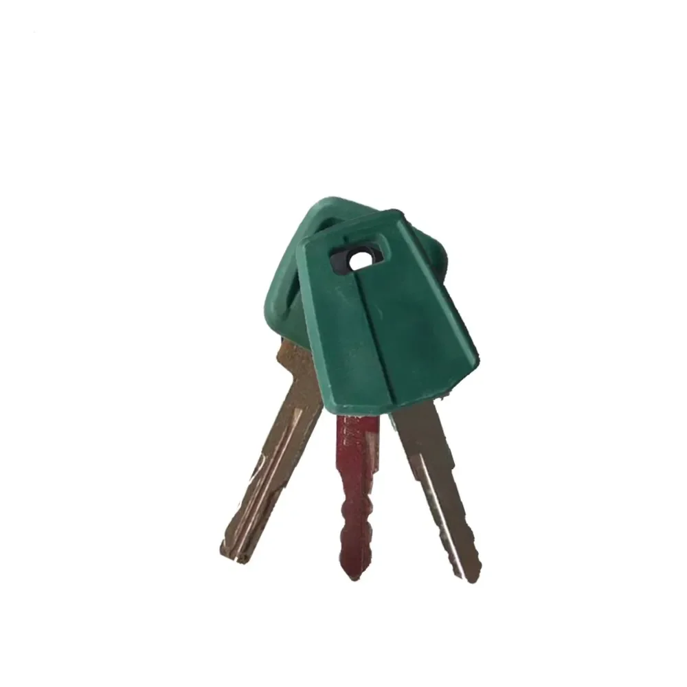 Set Of 3 Ignition For Keys For Heavy Equipment Excavators And Trucks 11039228 Compatible With Multiple Loader Models
