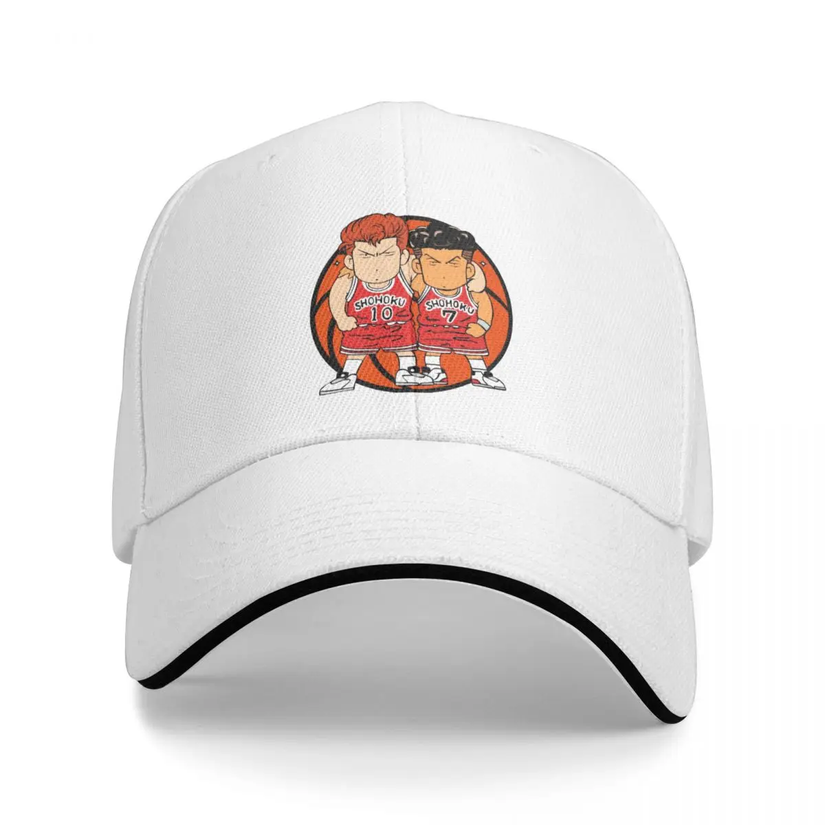 Slam Dunk Cartoon Anime Baseball Cap Fashion Hanamichi Sandwich Caps Men Women Adjustable Hats Cap Sport