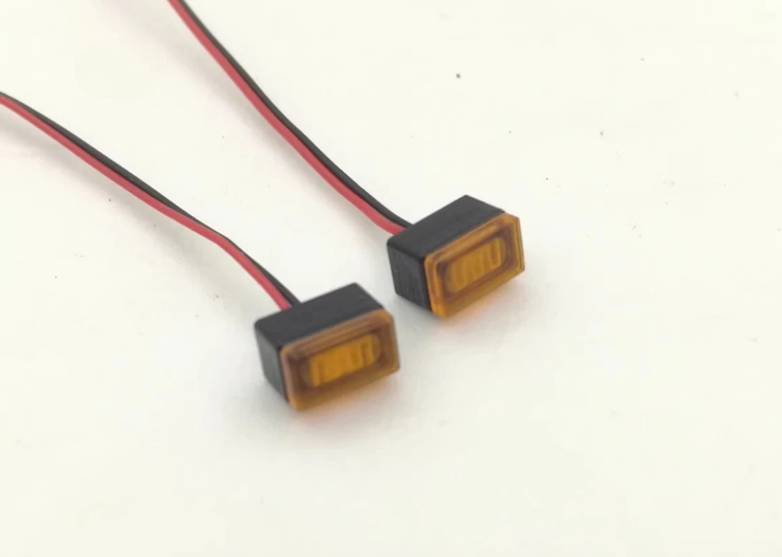

Metal LED Contour Lamp with Bracket for 1/14 Tamiya RC Truck Trailer Tipper Scania 770S Benz Actros Volvo MAN LESU Upgrade Parts
