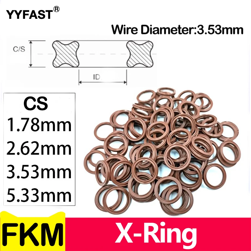Cs3.53Mm Fkm X-Ring…