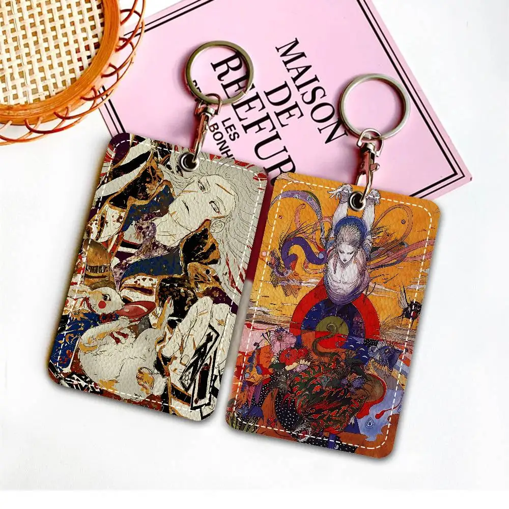 

Брелок-картхолдер Y-Yoshitaka Amano Art для ключей, банковских, проездных и кредитных карт