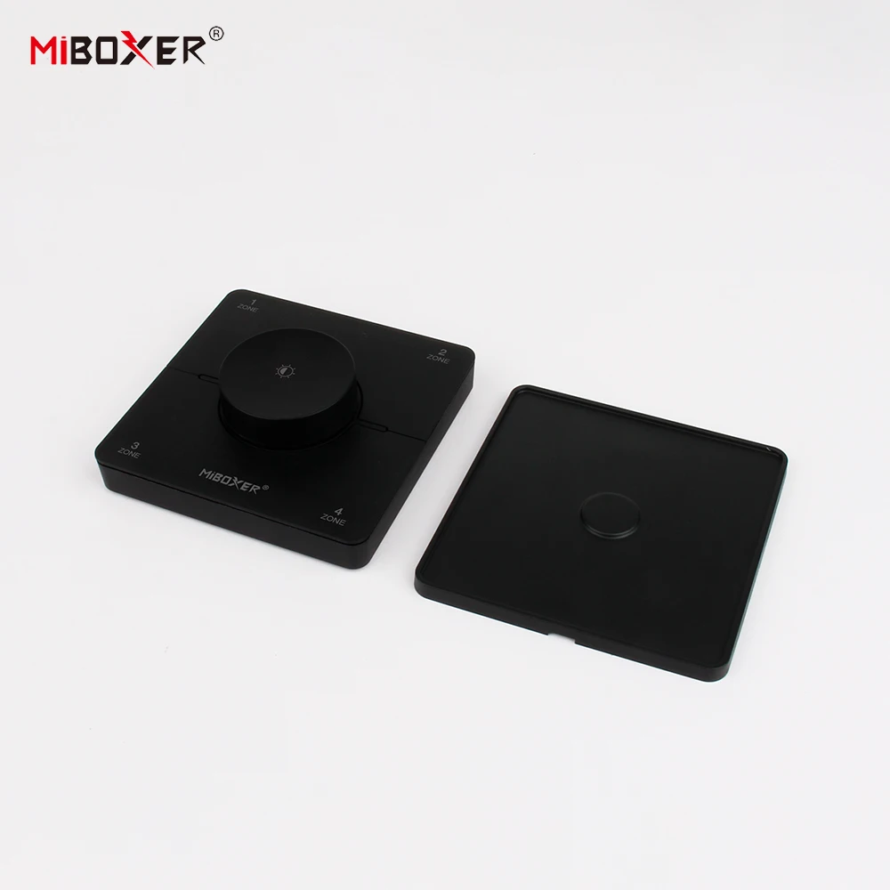 Miboxer K0S 2.4GHZ 86 Knob 4 Zone Panel Remote Adjust Color Temperature Brightness Dual white LED Dimmer Switch Controller