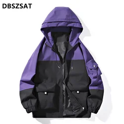 2025 White Jacket Men Spring and Autumn Lightweight Jackets Men Stand Collar Casual Coats Sports Style Men Clothing 2023