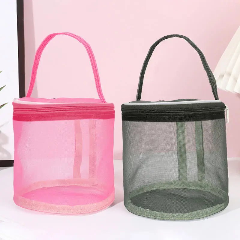 

New Portable Yarn Storage Bag Hollow Mesh Knitting Wool Yarn Bags Crochet Yarn Handbag Organizer Weave Tools Sewing Accessories