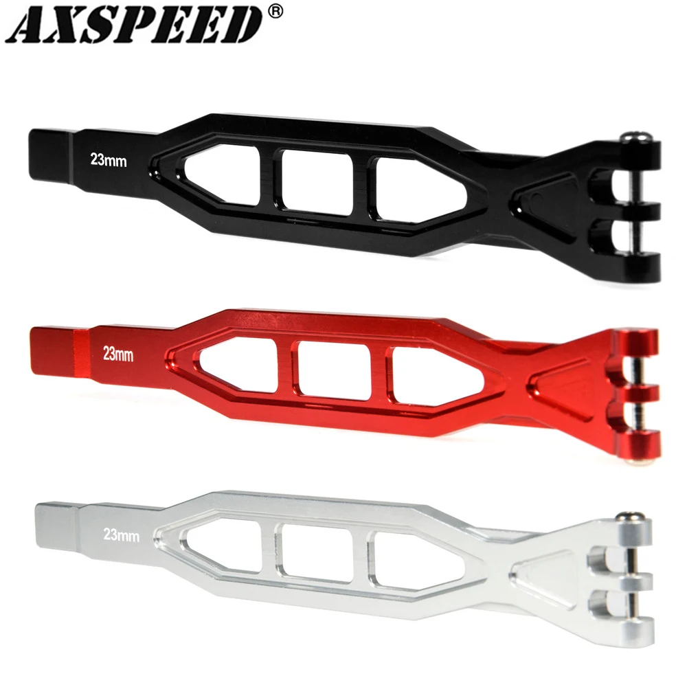 

AXSPEED Metal Battery Mount Plate for 1/10 RC Crawler Car TRX4 Bronco, K5 4WD Blazer Upgrade Parts