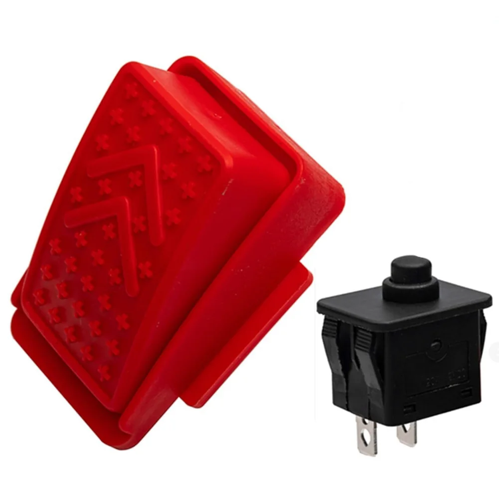 For 2 Pin Foot Pedal Throttle Switch for 6V and 1For 2V Battery Operated Ride On Toys with For Reset Switch Compatibility