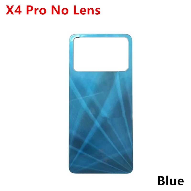 X4Pro Battery Back Cover For Xiaomi POCO X4 Pro 5G Rear Housing Case Replace Repair Spare Parts + Camera Lens image 5