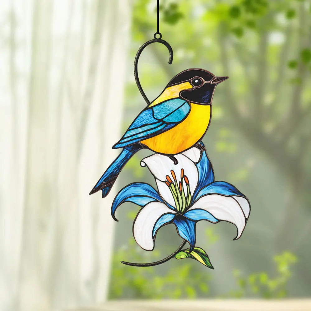 Nature Inspired Ornament Smooth Metal Wall Decoration Metal Hanging Craft Polished Hummingbird Metal Pendant For Gifts For Bird
