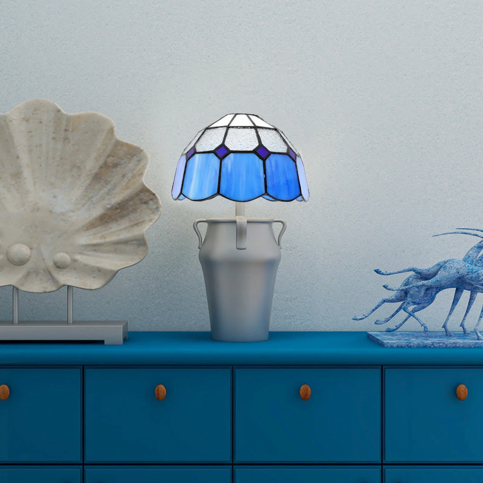 

Glass Lamp Shade Stylish Home Ceiling Light Shade Delicate Decorative Glass Lampshade for Living Room Warm Atmosphere