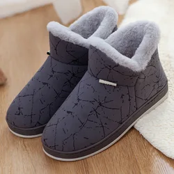 Men's Ankle Boots 2023 New Spring Fashion Suede Slippers Men's Women's Outside Non-slip Casual Furry Shoe Couples Home Slippers