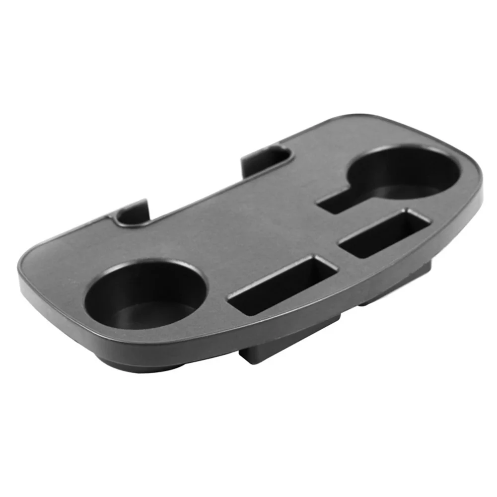 Clip Table Tray with Mobile Device Slot Folding Camping Chair Clip Side Table Recliner Accessories Tray for Fishing Beach