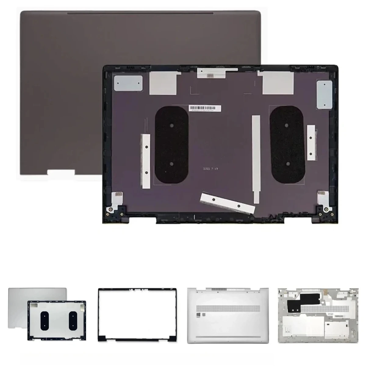 envy x360 15-bp 15m-bq TPN-W127 tela lcd capa traseira moldura frontal inferior base caso shell