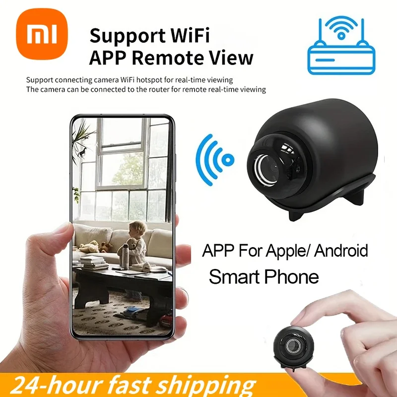 Xiaomi 1080 HD Mini WiFi Camera Indoor Safety Security Surveillance Baby Monitor Night Vision Camcorder  Audio Video Recorder