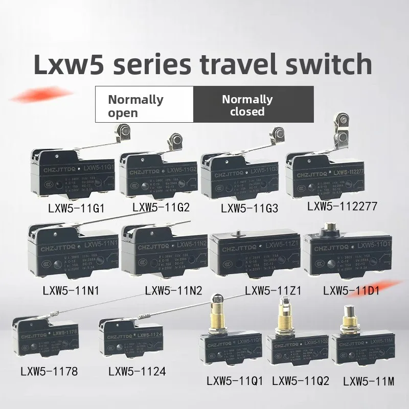 

10 шт. концевой выключатель хода микропереключатель LXW5-11M Q1Q2N1D1G1G2G3 серебряная точка медная точка