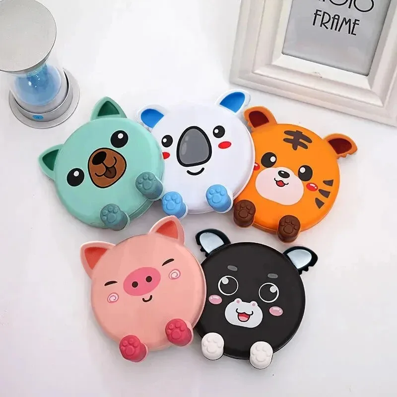 1pc Cartoon Mobile Phone Bracket Lifting Folding Bracket Flat Universal Multifunctional Desktop Lazy Bracket Phone Holder - view 2