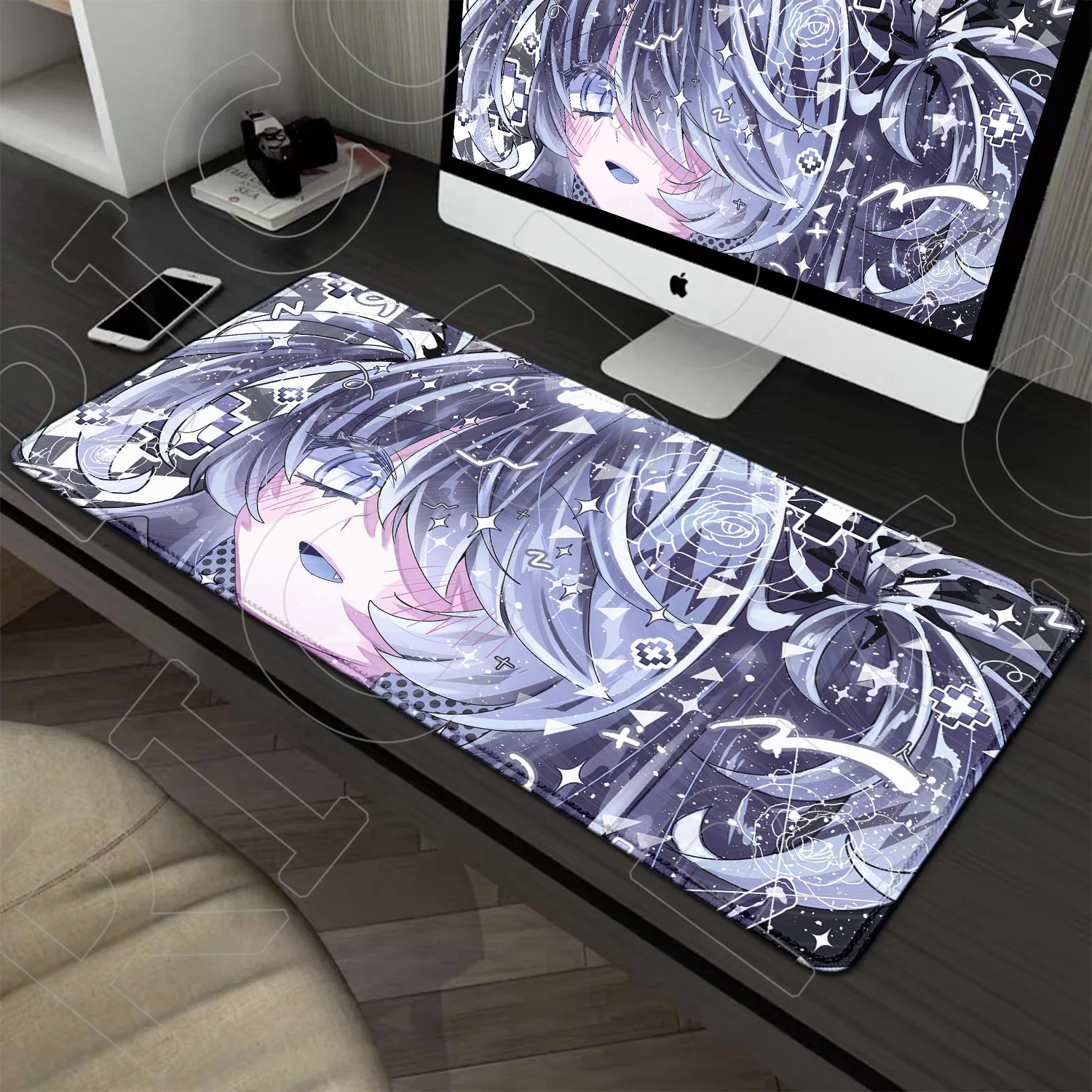 

XXL Kawaii Cute fan Anime Girl HD printing Mouse Pad Rug Gamer Gaming Mousepads Large Keyboard Desk Mat Computer Laptop carpet
