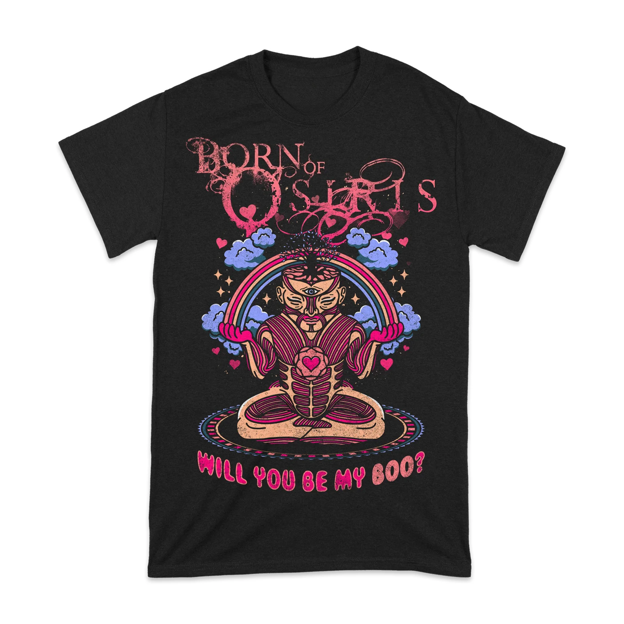 Born of Osiris Band Black Gold Dark Rock Casual T-Shirt Men's and Women's Luxury Band Brand Top 2026 New Band