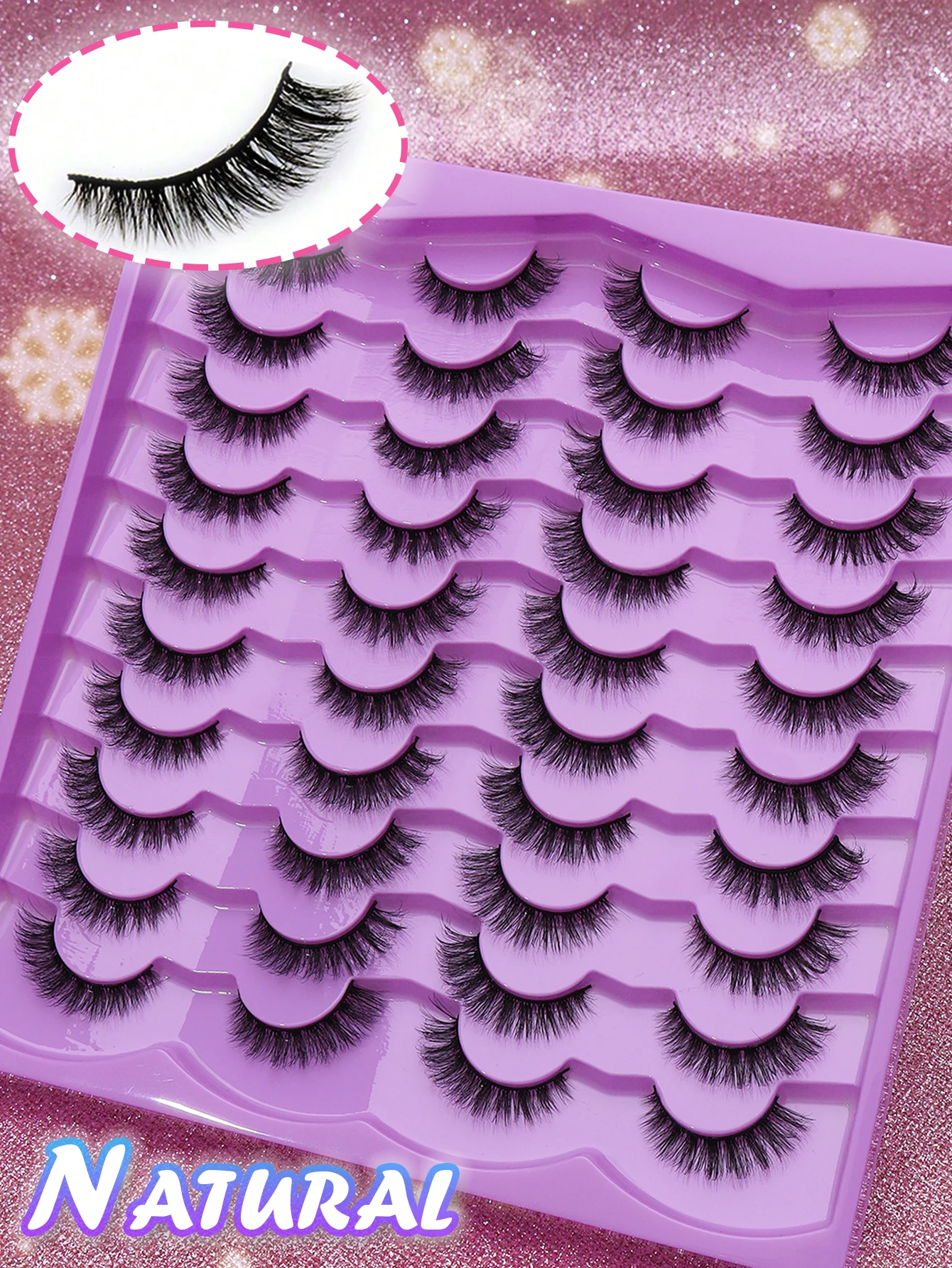 20 Pairs Fake Lashe…