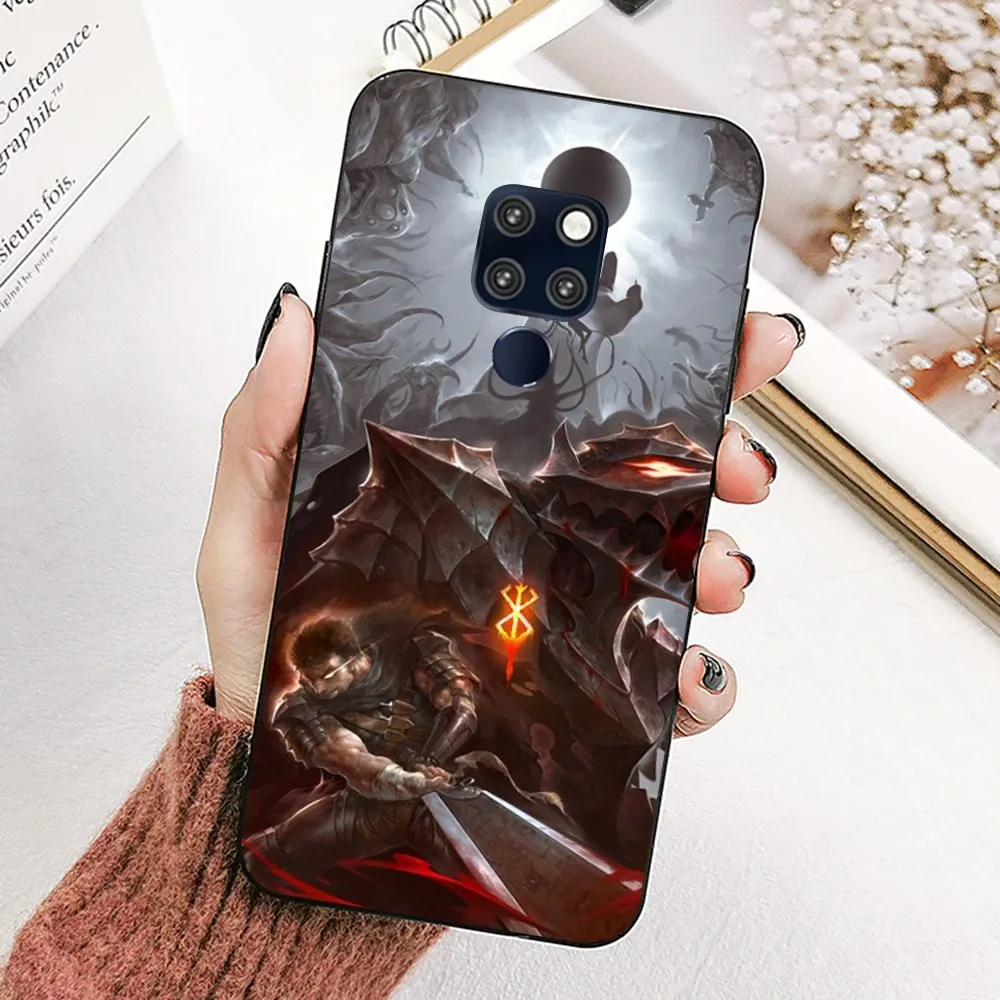 Japan Anime Berserk Guts Phone Case For Huawei Mate 10 20 30 40 50 lite pro Nova 3 3i 5 6 SE 7 pro 7SE