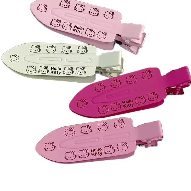 2 قطعة مرحبا كيتي سلس دبوس الشعر لطيف الكرتون سانريو BB مشبك شعر اكسسوارات فتاة أغطية الرأس الانفجارات كليب الحلو مقاطع الشعر الهدايا #4