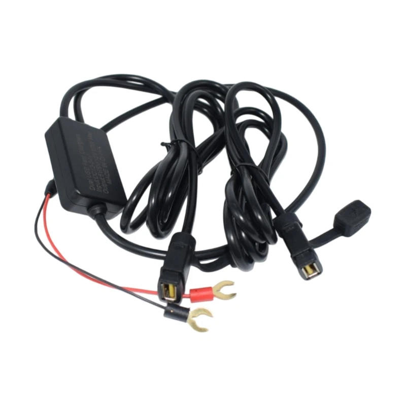 

Quick Double USB Chargers Waterproof for Motorcycle Smartphone Devices