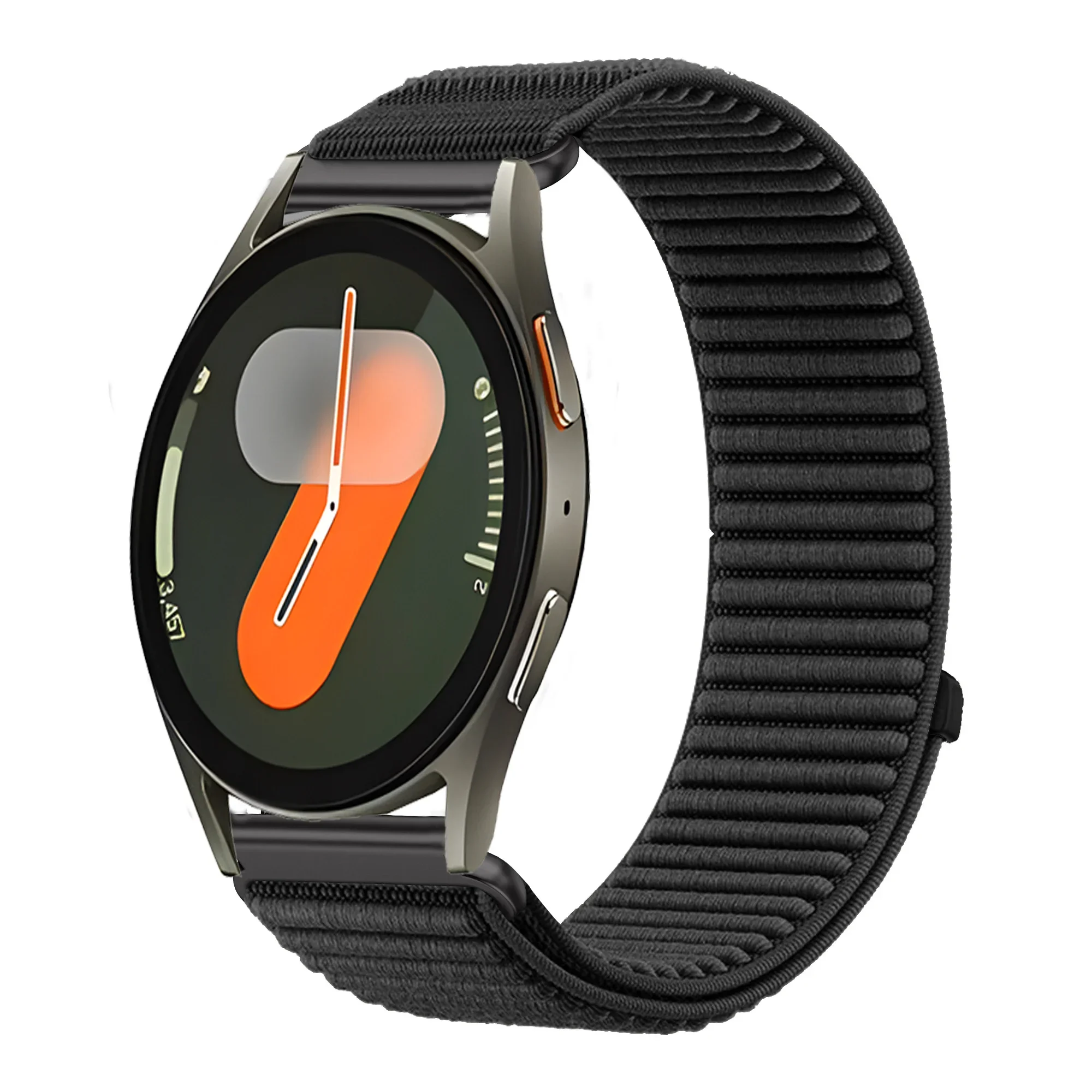 20 22mm Nylon Loop Band For Samsung Galaxy Watch 7 FE 6 5 4 44/40mm/6 Classic 43mm 47mm Correa Bracelet Galaxy Watch 5 Pro Strap
