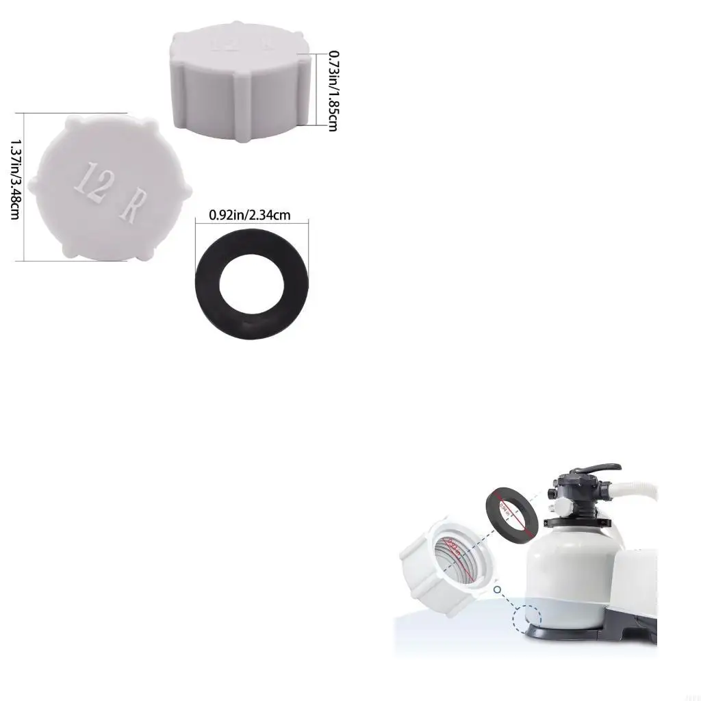 J6PE Sand Filter Drain Caps Pool Pool Caps Pool Filters Cleaning Tool Tool Capt